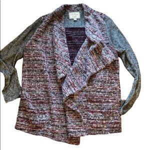 Lucky Brand oversized rough nubbed cardigan size XL